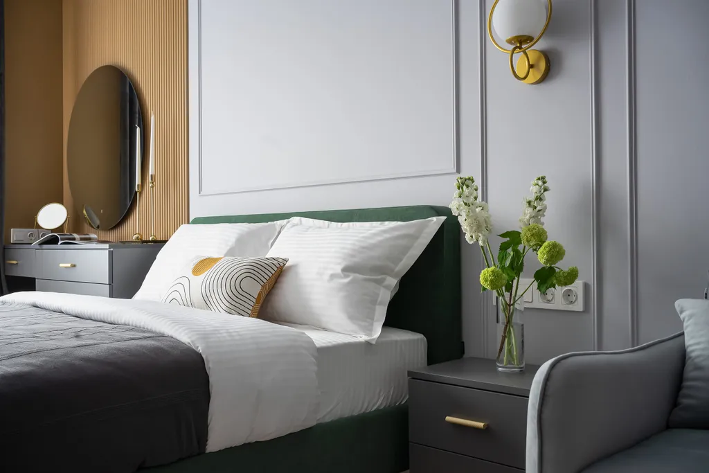 Квартира Квартира Элегантная студия Янтарь у Верхнего озера — Калининград