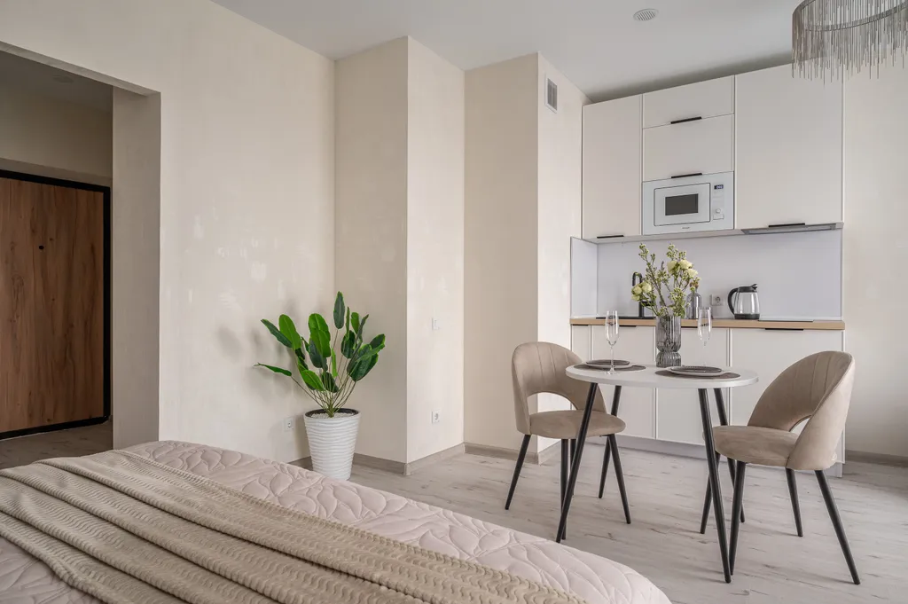 Квартира с шикарным видом на город возле жд вокзала, центр города