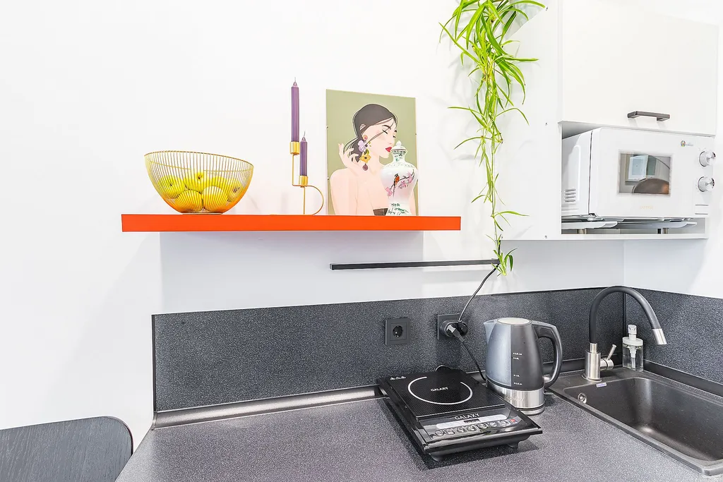 Атмосферная видовая студия Лёгкость бытия в центре с парковкой