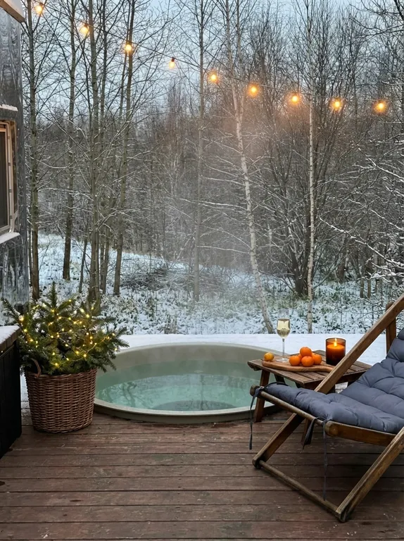 Коттедж Зеркальный дом с чаном — Кашира