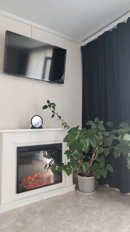 Квартира Уютная студия с камином рядом с озером — аренда посуточно в Миасс