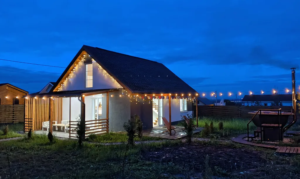 Коттедж Современный дом с сауной и чаном для загородного отдыха — Ефимьево