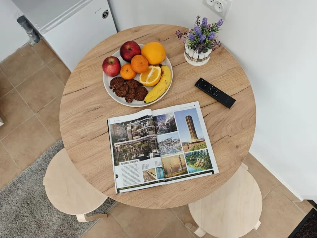 Уютная студия на двоих с кроватью-трансформером