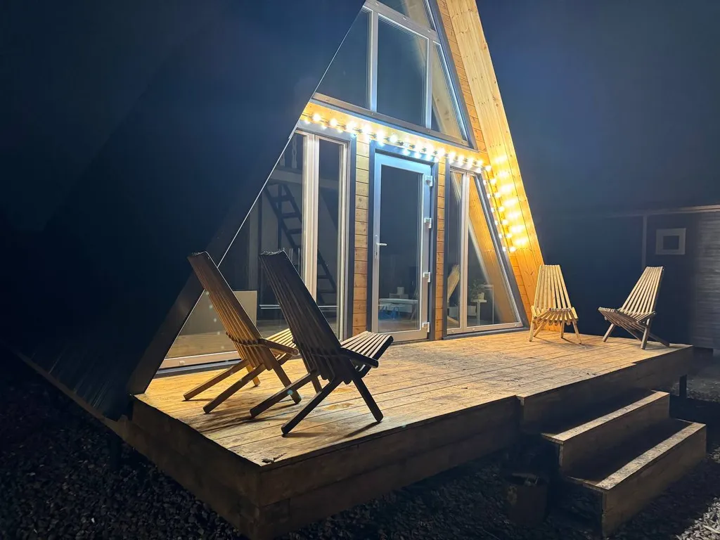 Уютный дом A-frame