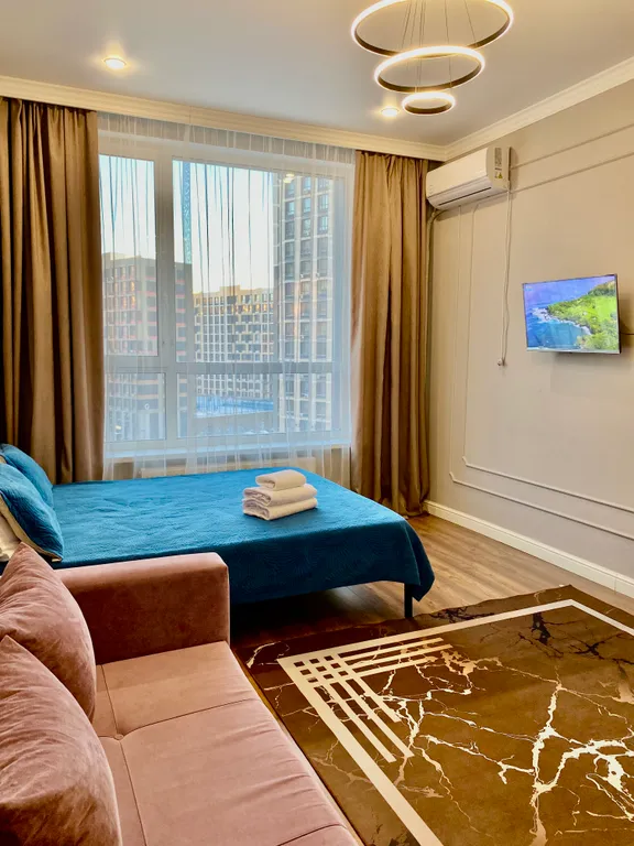 Центр левого берега Хан шатыр, ЖК Sat city.