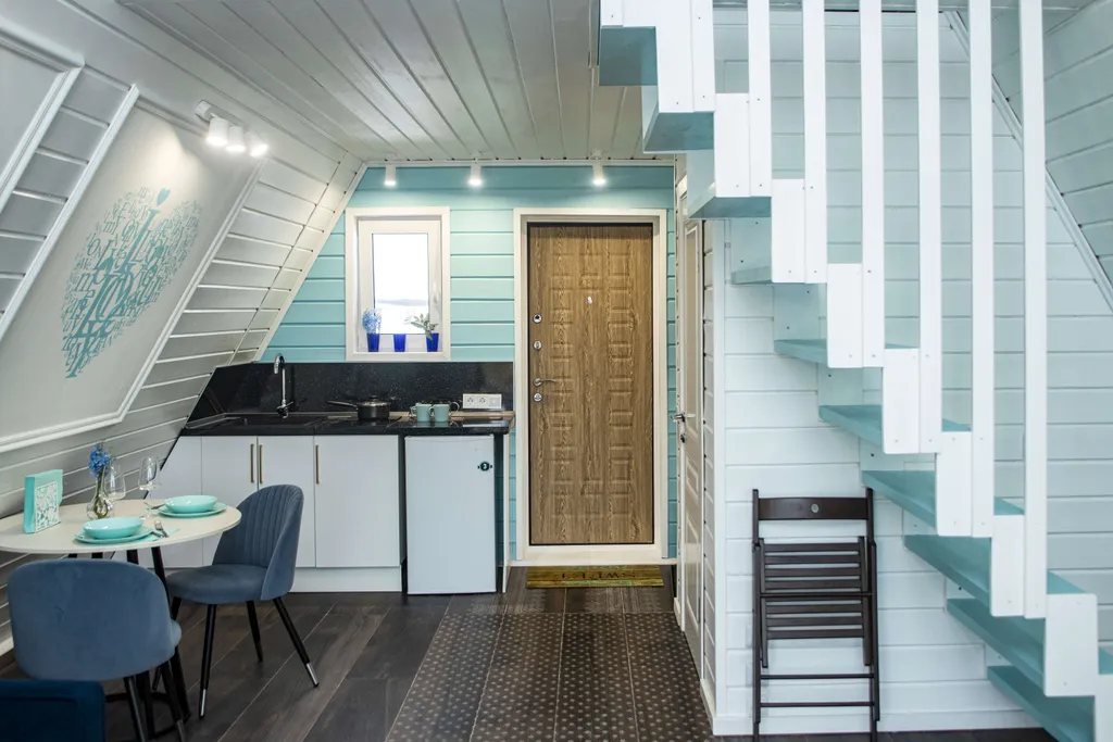 Дизайнерский коттедж Зима