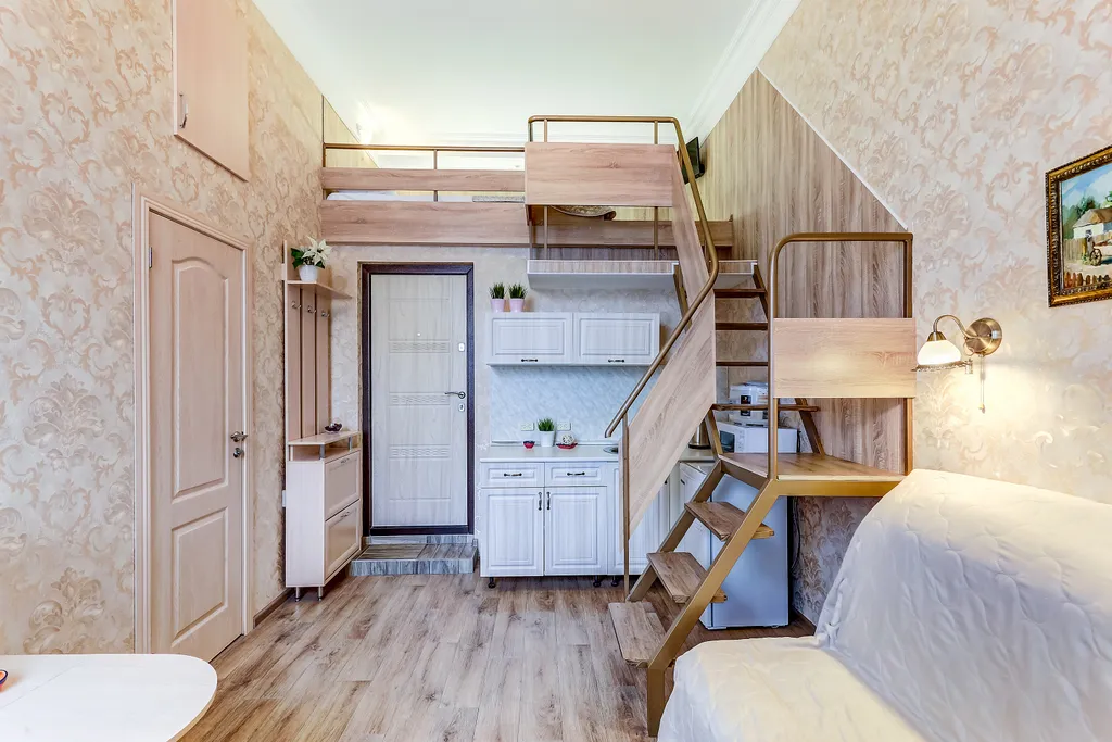 Квартира Квартира Двухуровневая студия в историческом элитном центре у Невского — Санкт-Петербург