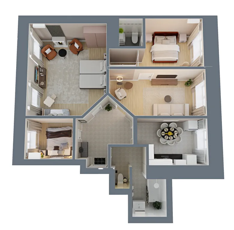 Дизайнерская четверка на патриарших прудах