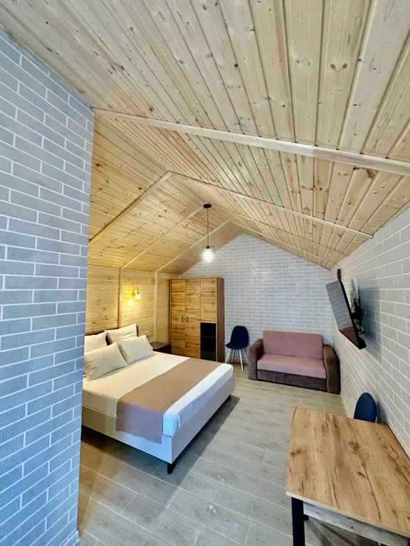 Коттедж 30 кв/м с кухонным модулем