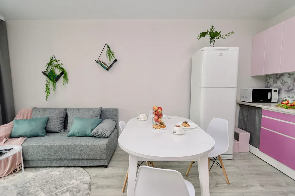 Очаровательная евродвушка с панорамным балконом