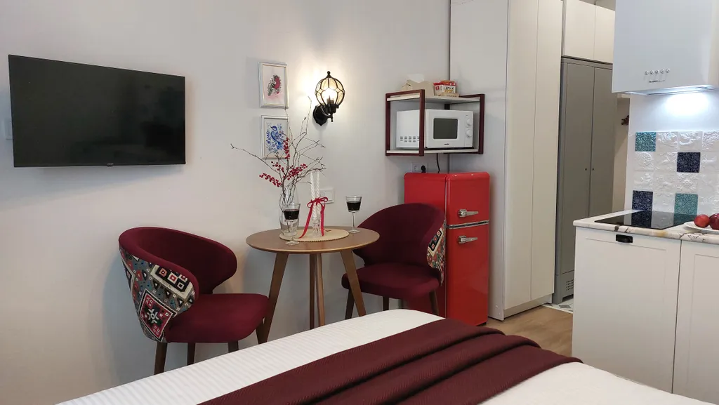 Квартира Квартира Студия Снегири на 2 человека — Шерегеш