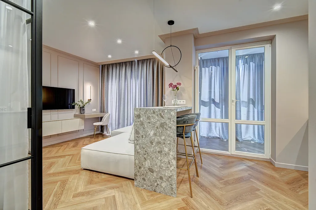 Квартира Дизайнерская квартира в ЖК Маршал — Краснодар