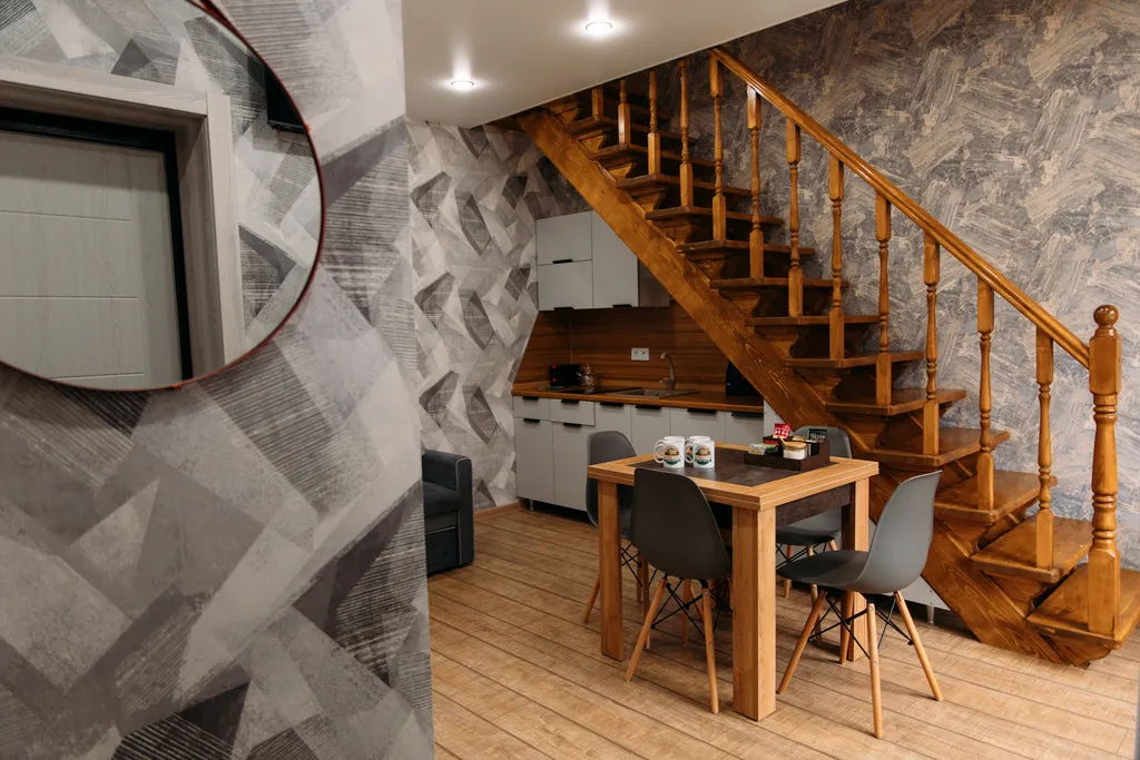 Апартаменты двухуровневые однокомнатные с кухней (апарт 2)