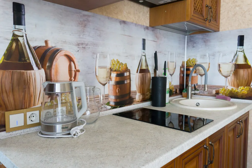 Квартира Квартира Двухкомнатный четырёхместный апартамент с кухней в отеле Либерти Флай — Адлер