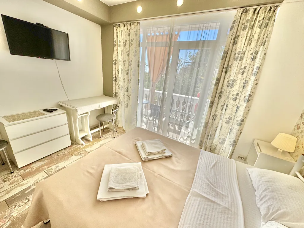 2х-к апартамент 2й-этаж с балконом в жк вилладельмар крым ялта гаспра