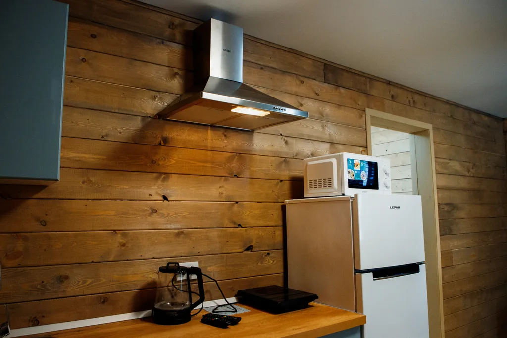 Коттедж Теплый дом с двумя спальнями — Шерегеш