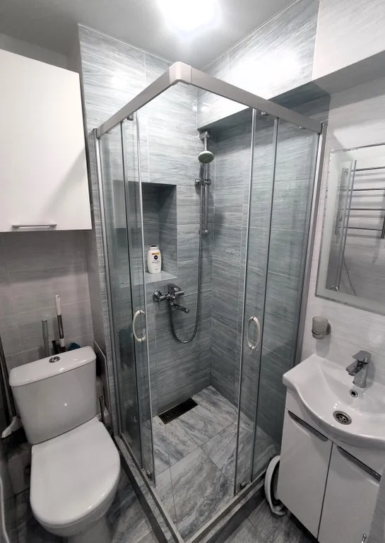 Светлая и чистая студия с новым ремонтом