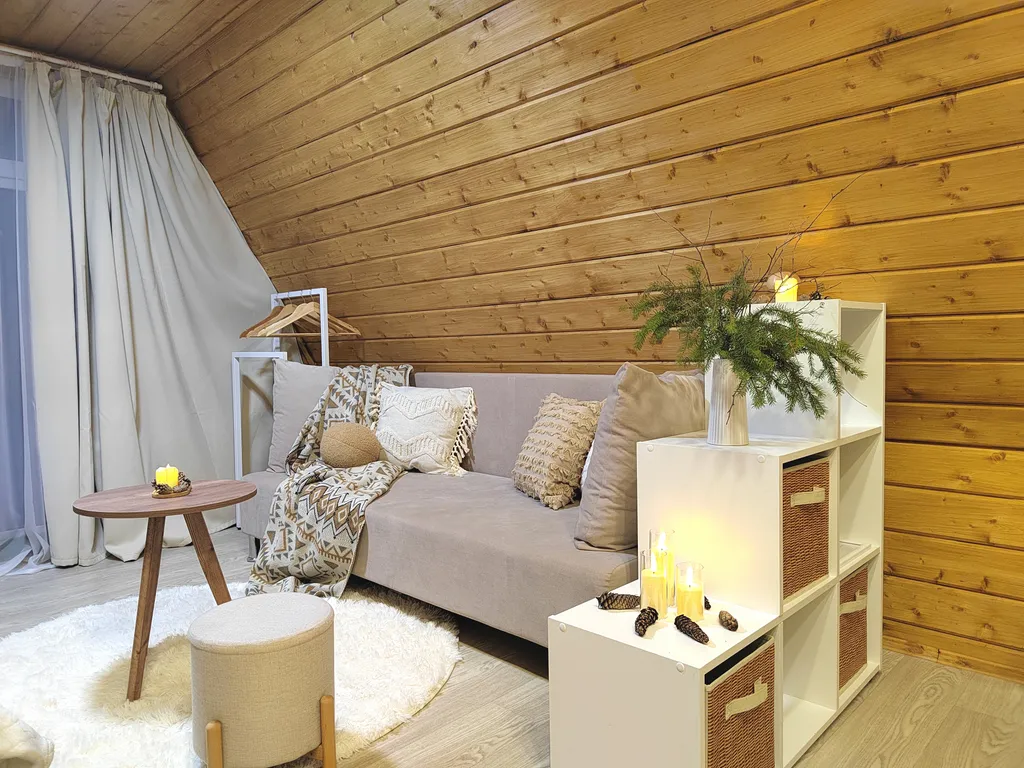 Загородный дом со своей территорией и баней