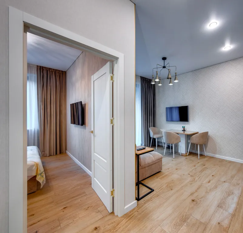 Квартира с дизайнерским ремонтом