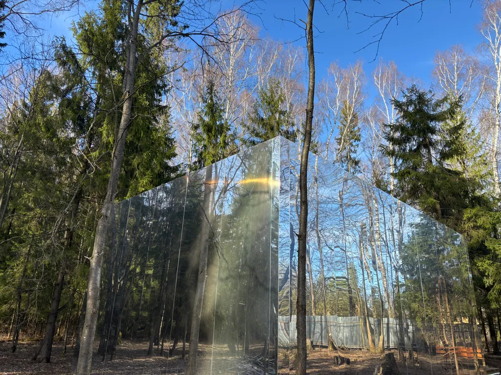 Коттедж Уникальный зеркальный дом — Александров