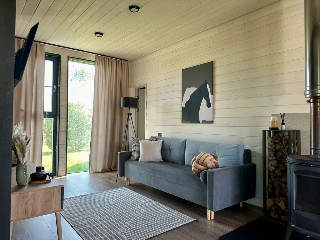 Коттедж Дом с панорамными окнами — Можайск