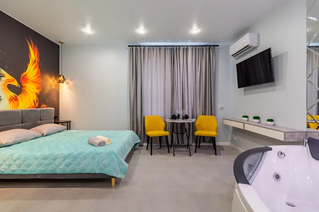 Студия с джакузи в ЖК Миниполис-Дивный