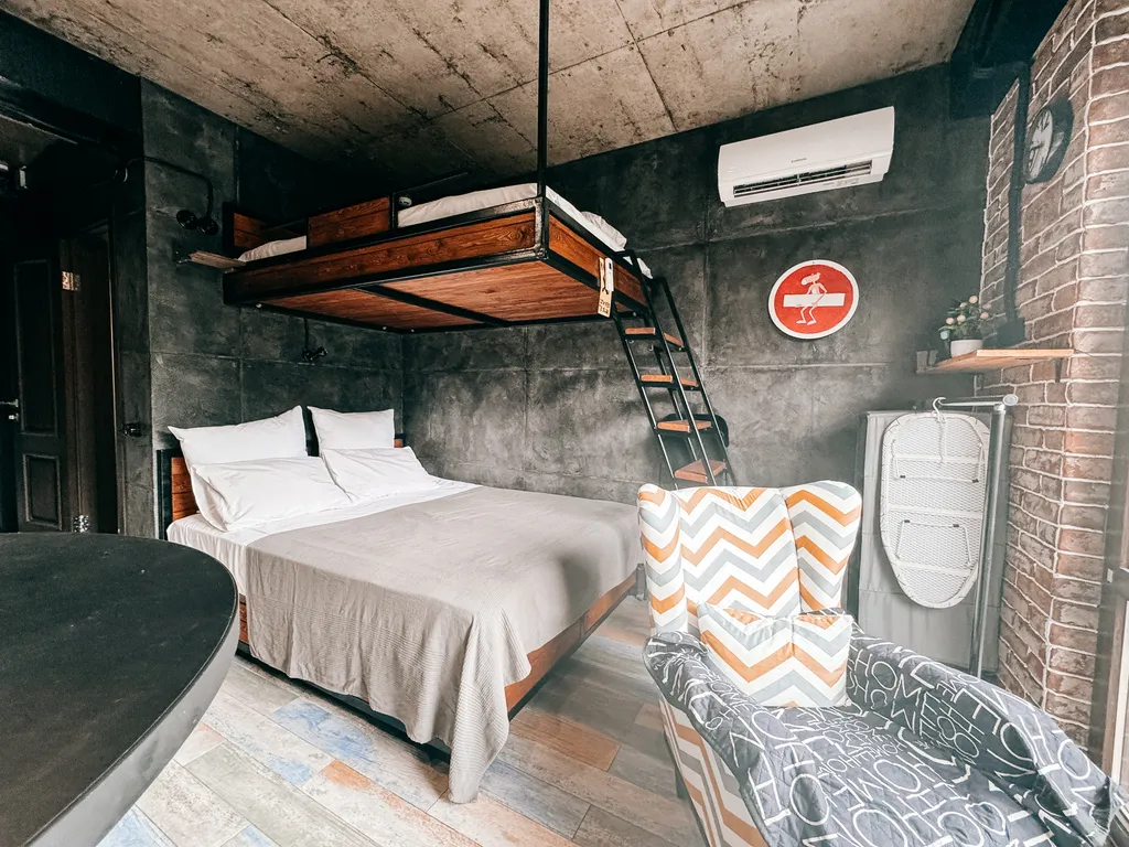 Студия 10 в стиле лофт