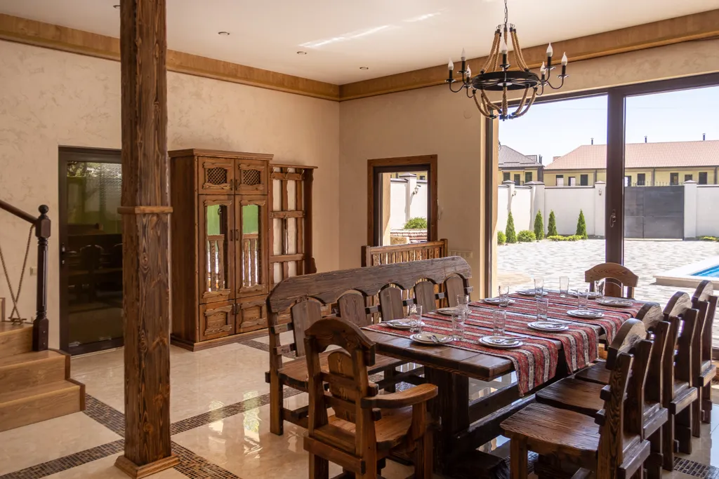 Коттедж, бассейн теплый, баня для семейного отдыха до 8 гостей