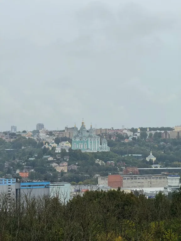 Уютная квартира с панорамными окнами и шикарным видом на город