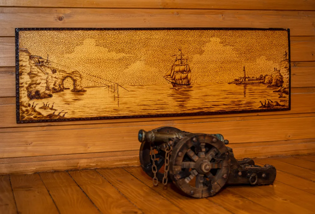 Каюта «На корме» на Пиратской Шхуне