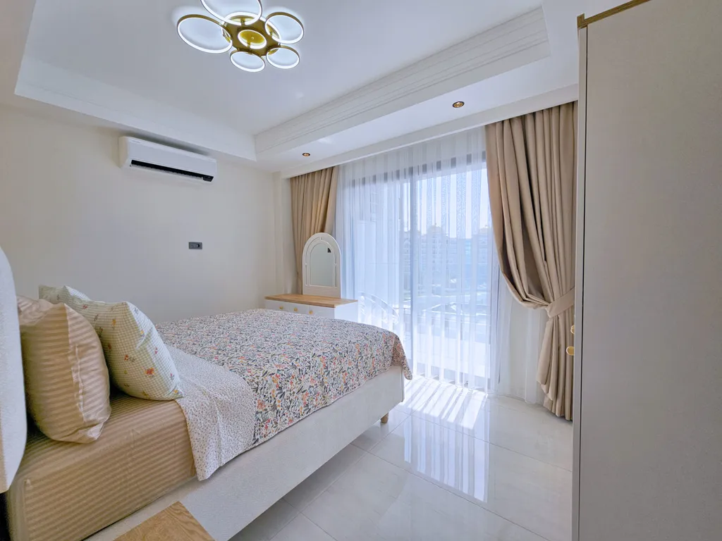 Большая квартира с 4 спальнями в комплексе с аквапарком 5 звёзд