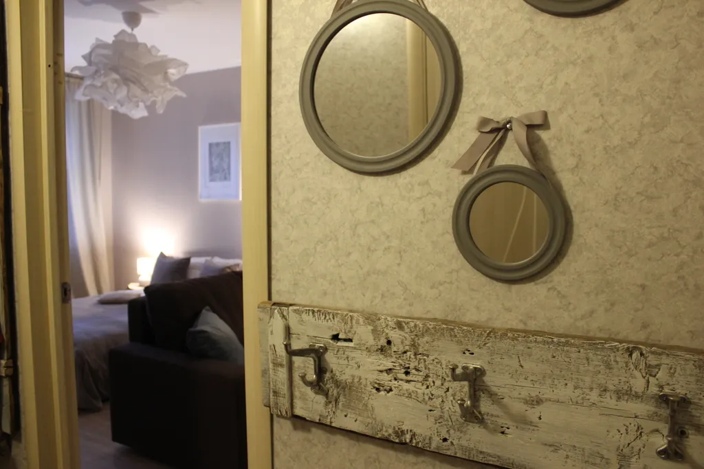 Уютная квартира с камином