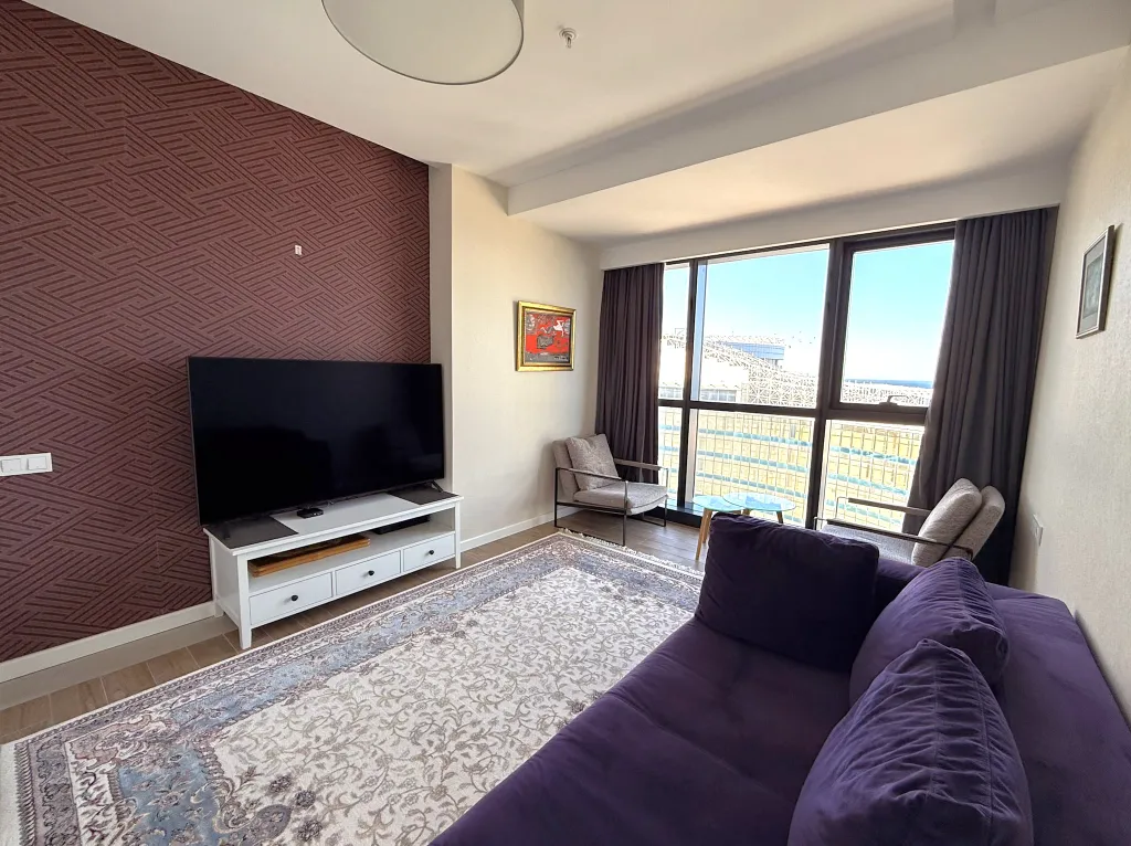 Двухкомнатная квартира с видом на море, Porta Batumi Tower