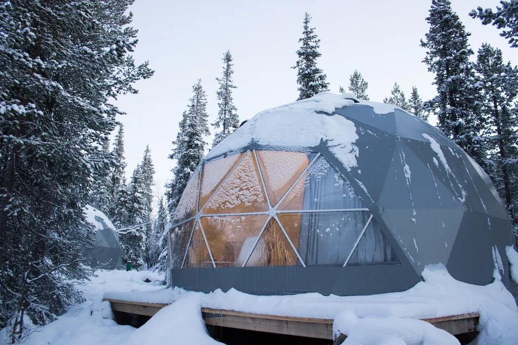 Купольный эко-шатёр