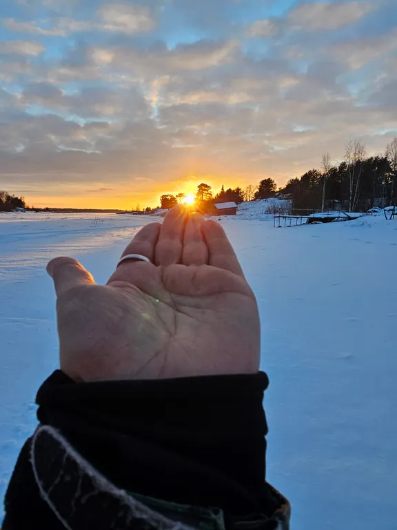 Апартамент с видом на залив Ладожского озера