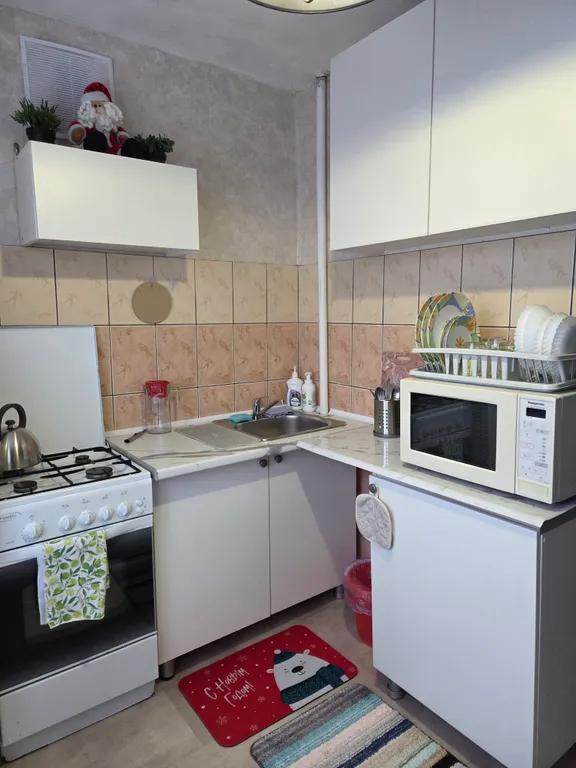 Однокомнатная квартира с видом на Батарейную гору