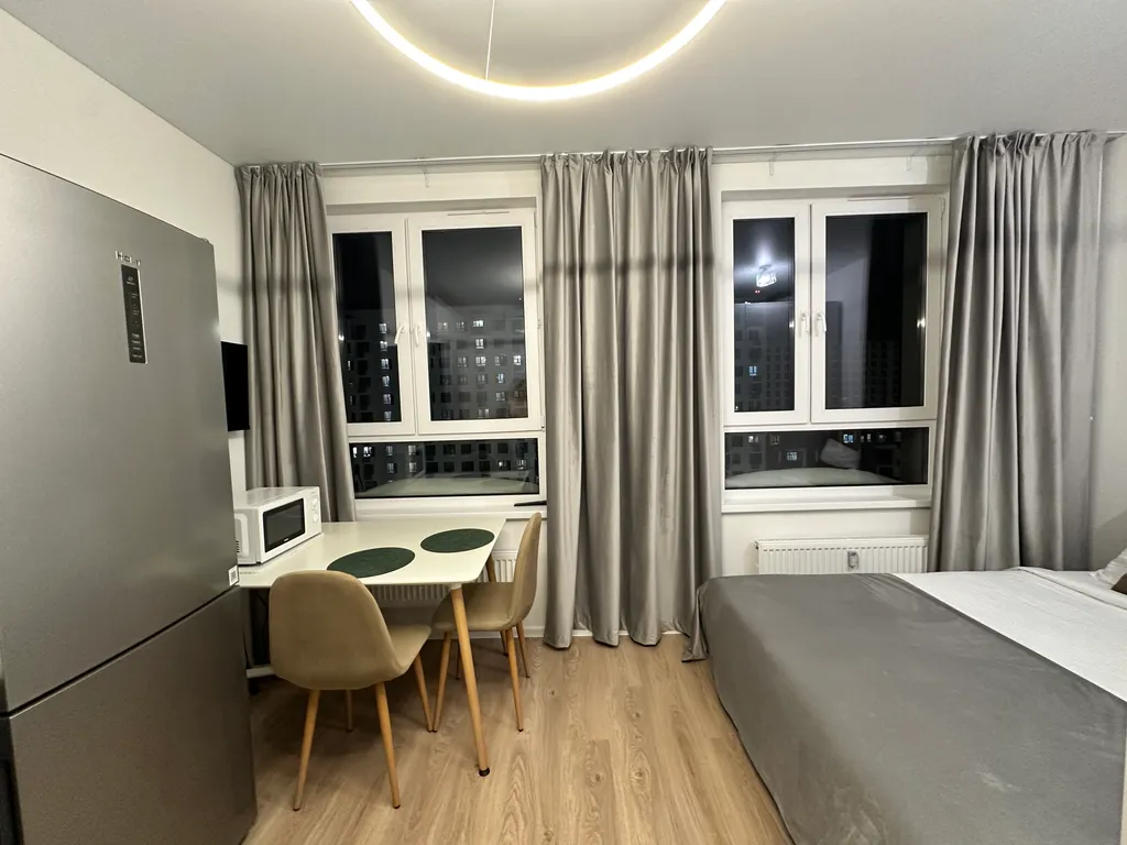 Уютная студия с раздельными спальными местами