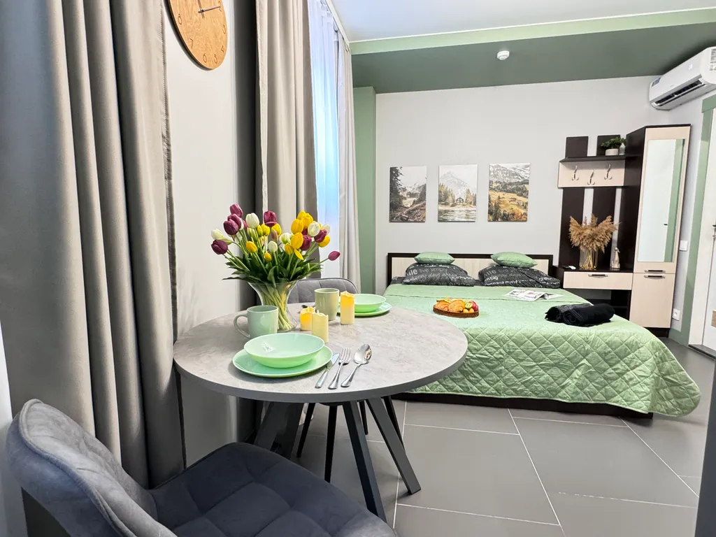 Дизайнерская квартира на 2 человек