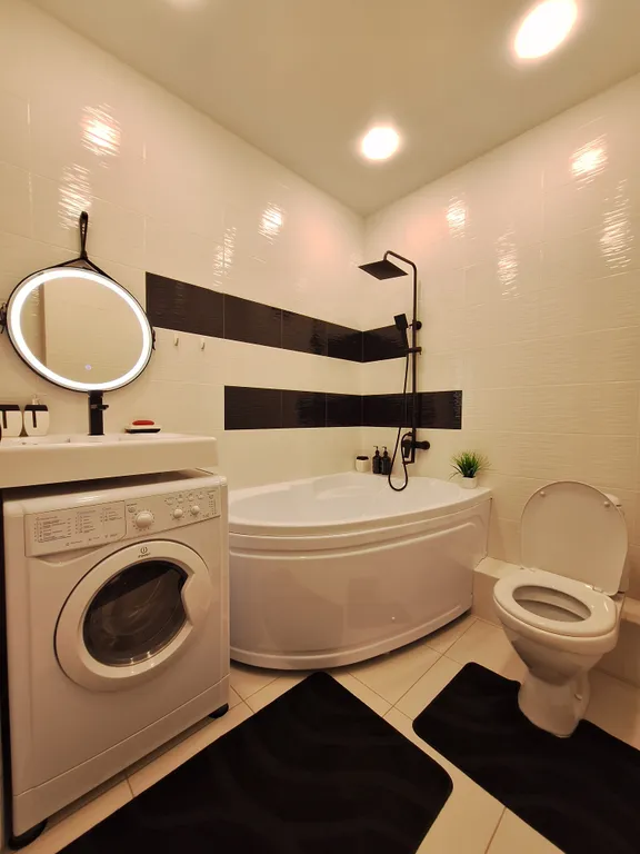 Шикарная квартира с большой ванной