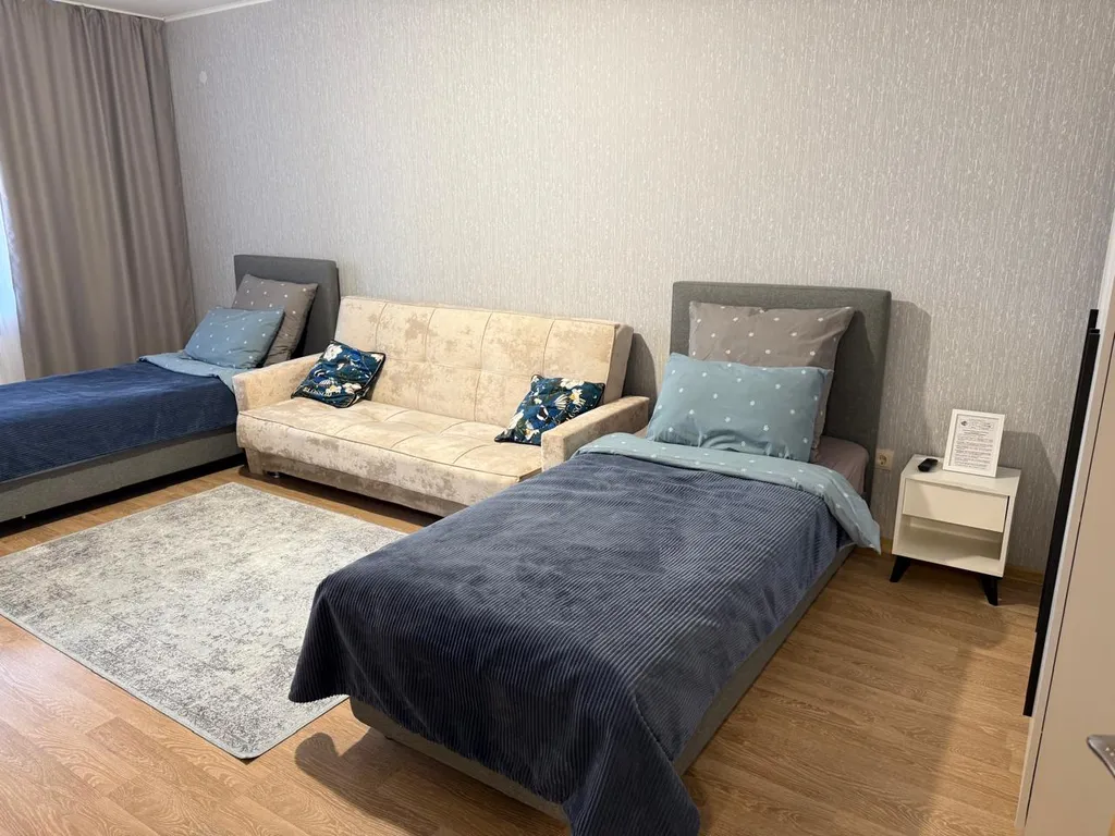 Новая 2-комнатная квартира с лоджией в центре курорта Завидово