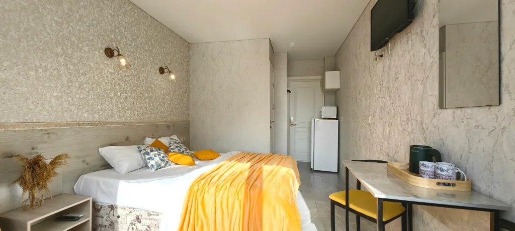 Уютный апарт плюс с балконом, отопление, беседка, парковка