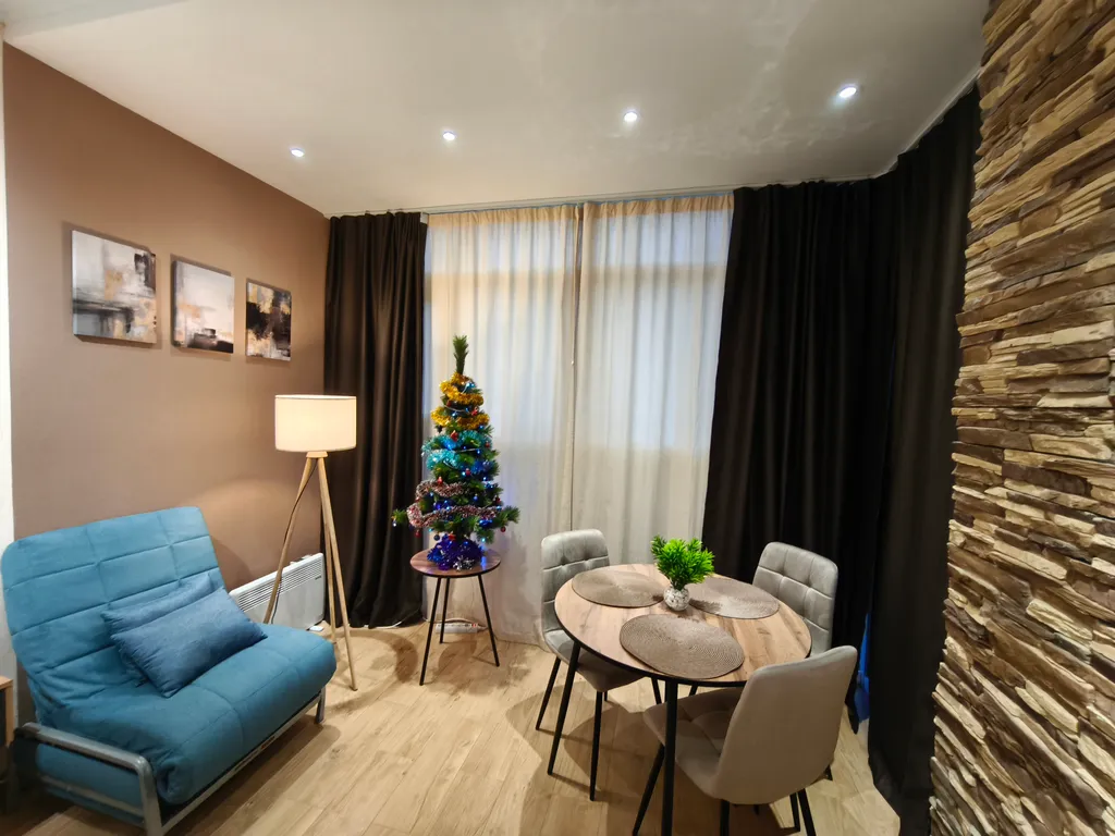 Квартира Квартира Просторная и современная студия 30 м² в стиле лофт — Санкт-Петербург