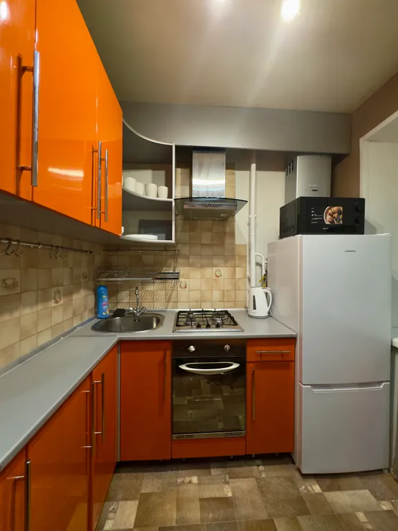 Трехкомнатная квартира в центре города