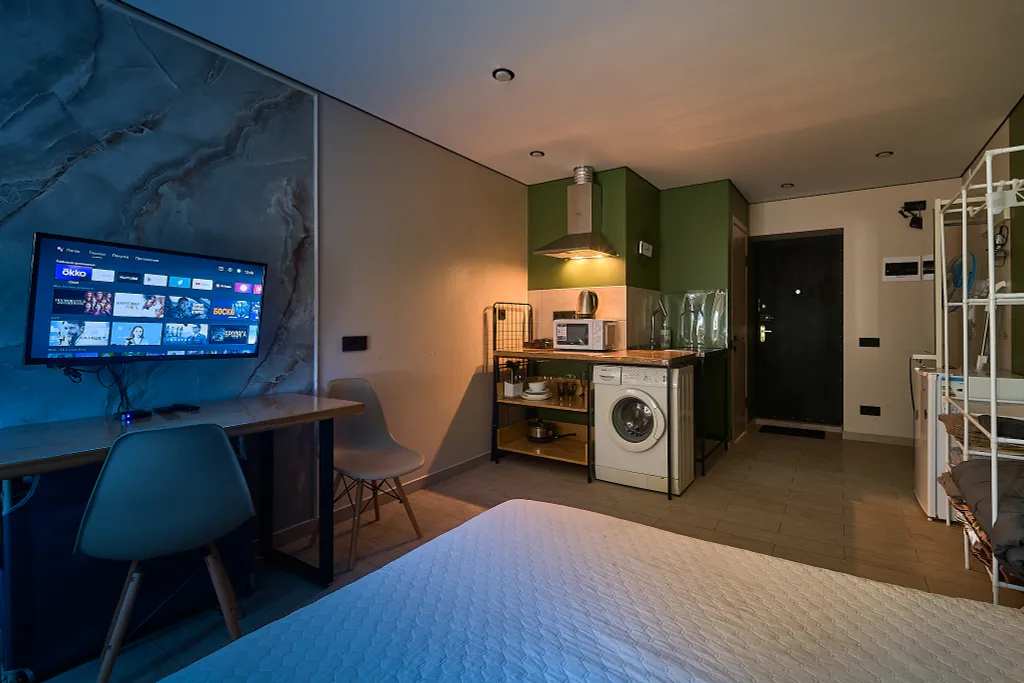 Мини-студия с евро-ремонтом