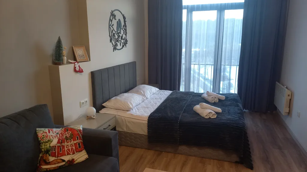 Уютная студия в Kechi house