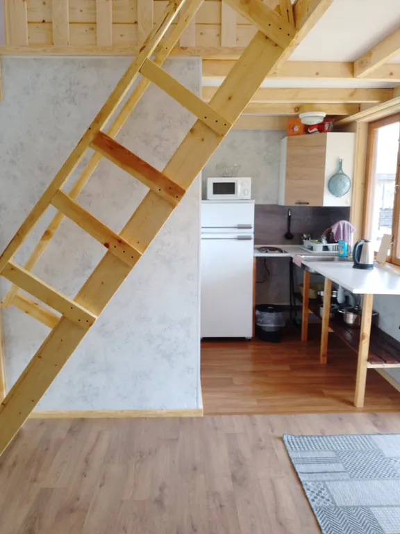 Домики с видом на озеро