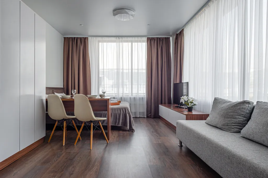 Угловой апартамент в центре города