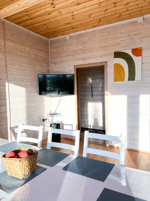 Коттедж с панорамным видом на реку