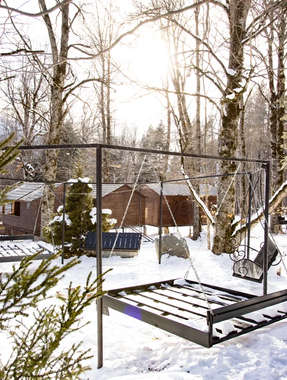 Уютный домик в чаще леса