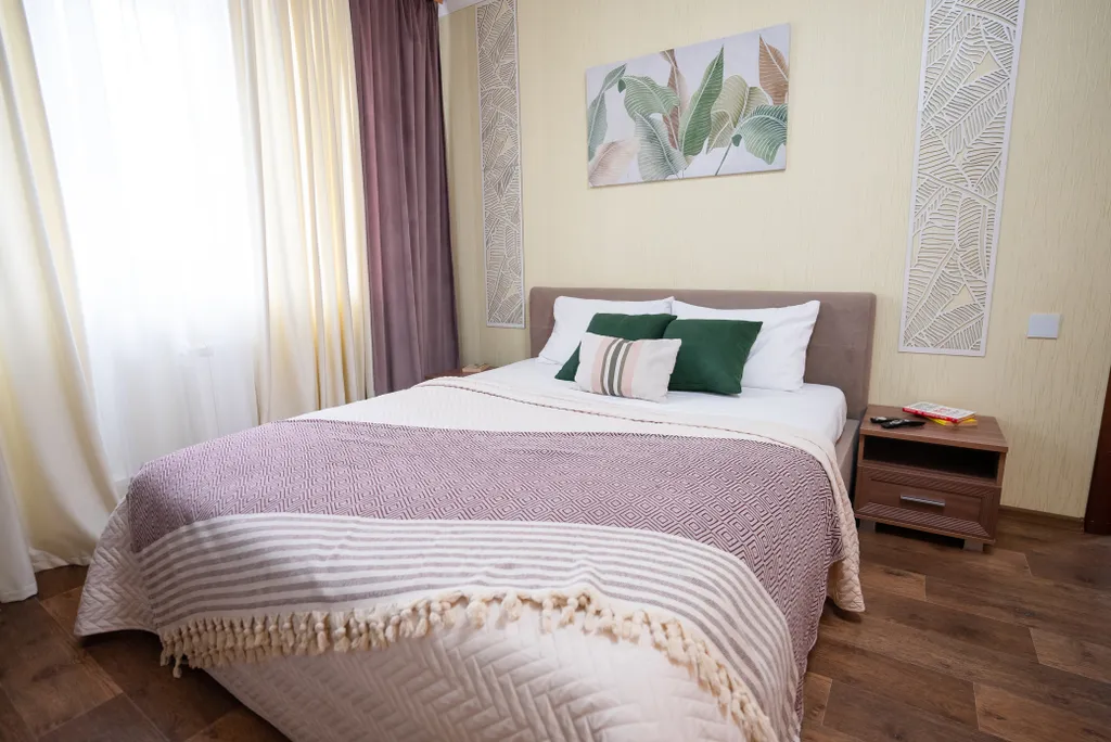 Комфортная квартира на набережной с балконом